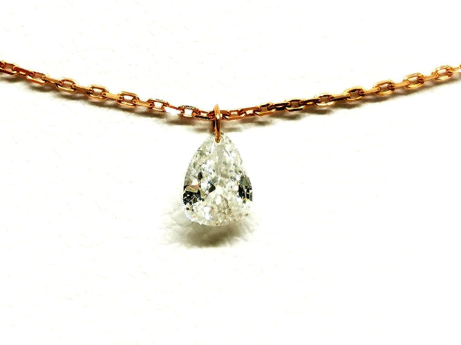 Collier La brune et la blonde Collier 360° Or rose Diamant 58 Facettes 1280075CN