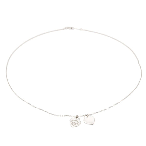 Pendentif Tiffany & Co Collier Coeur Retur to Tiffany Argent 58 Facettes 2340389CN