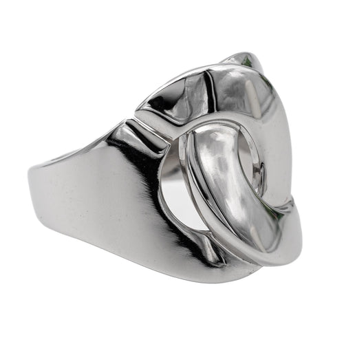 Bague 51 Dinh Van Bague Menottes Or blanc 58 Facettes 2486898CN