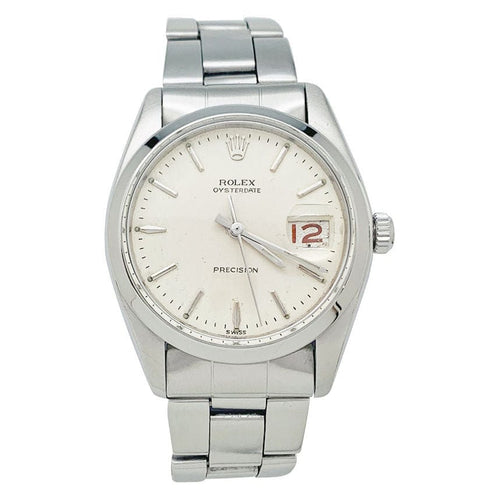 Montre Montre Rolex "Oyster Date" en acier. 58 Facettes 31445