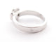 Bague 50 bague CHANEL trefle diamant solitaire 0.15ct en or blanc t50 58 Facettes 245161