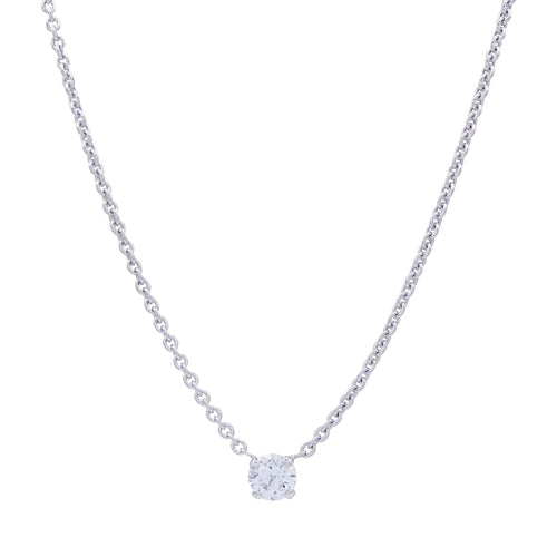 Collier Collier solitaire diamant. 58 Facettes 32292