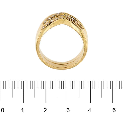 Bague 55 Bague double diamants 58 Facettes 32483