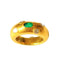 Bague 54 Bague Emeraudes et Diamants Or jaune 58 Facettes 20400000682