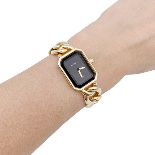 Montre Montre Chanel, "Première Chaîne", or jaune. 58 Facettes 33071