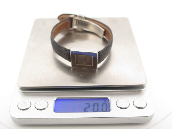 Montre montre POIRAY ma premiere mini acier 21mm bracelet en lezard quartz 58 Facettes 253055