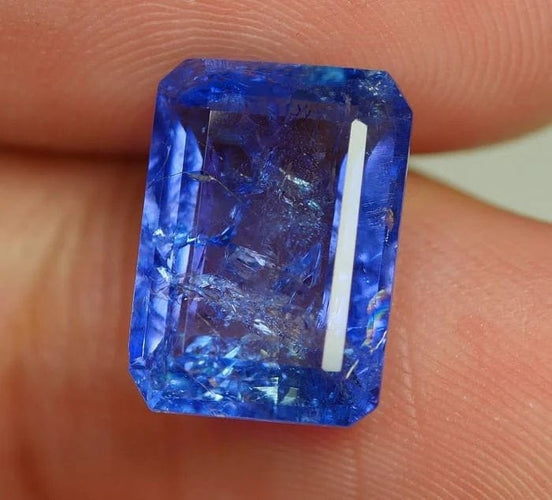 Gemstone Tanzanite 4,86cts 58 Facettes 313