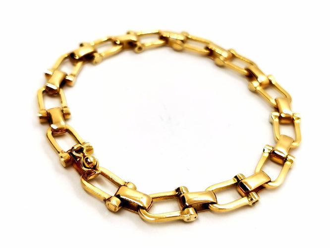 Bracelet Bracelet maille souple Or jaune 58 Facettes 1831819CN