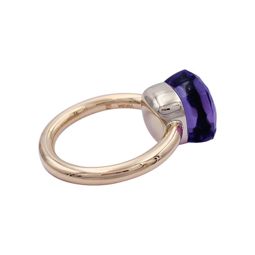Bague 51 Bague Pomellato, collection "Nudo Classic", or rose et améthyste. 58 Facettes 33208