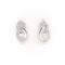 Boucles d'oreilles Boucles d'oreilles Puces Or blanc Diamant 58 Facettes 1641616CN