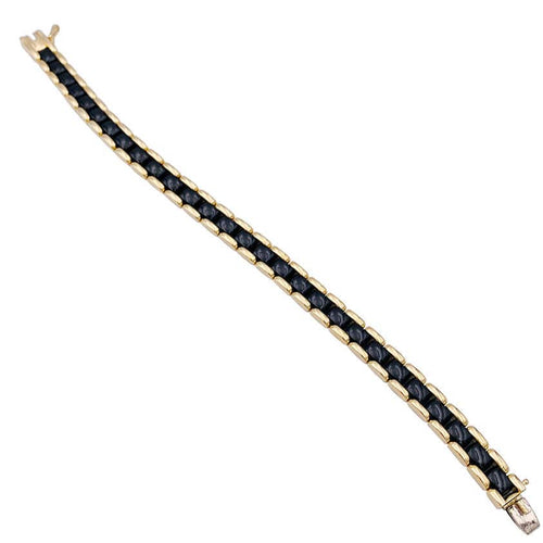 Bracelet Bracelet Chanel, "Ultra", or jaune, céramique. 58 Facettes 33084