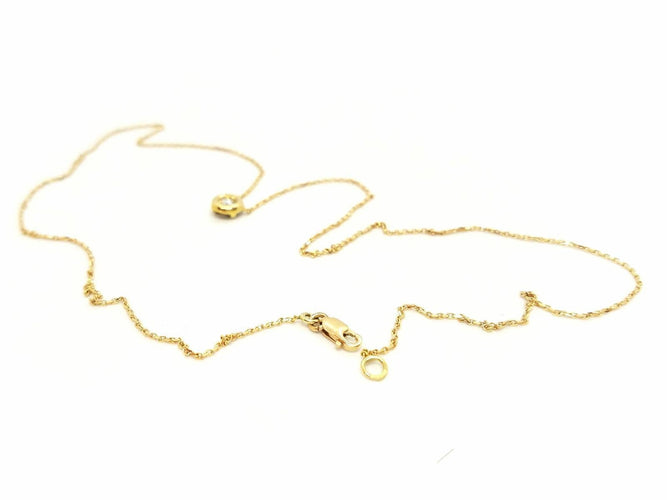Collier Collier Or jaune 58 Facettes 579094RV