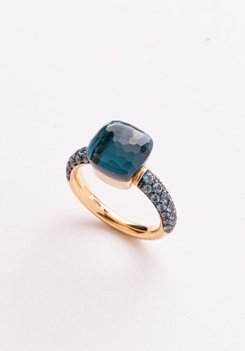 Bague 54 Bague POMELLATO Nudo Or Blanc 750/1000 58 Facettes 64575-61088