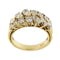Bague 52 Bague double ligne diamants 58 Facettes 27750