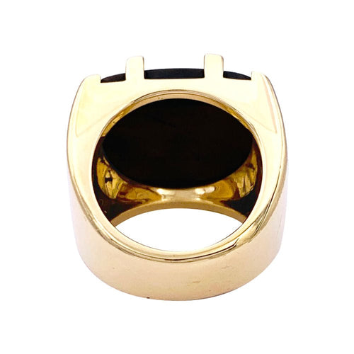 Bague 50 Bague Cartier, "Yijing", or jaune, oeil de tigre. 58 Facettes 32833