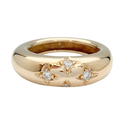 Bague 54 Bague Chaumet, "Anneau", en or jaune, diamants. 58 Facettes 32012