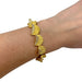 Bracelet Bracelet en or jaune et diamants. 58 Facettes 31269