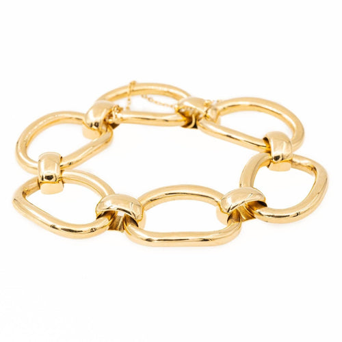 Bracelet Bracelet Or jaune grosse maille 58 Facettes 2093957CN