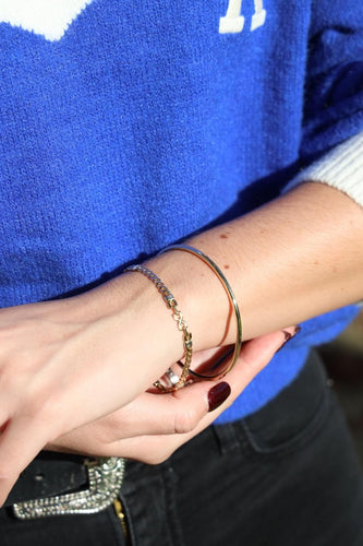 Bracelet Bracelet Maille gourmette Or jaune 58 Facettes 1589372CN