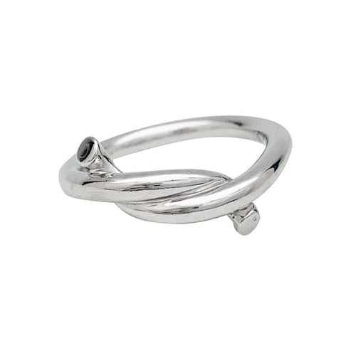 Bague 49 Bague Cartier, "Entrelacé", or blanc. 58 Facettes 30772