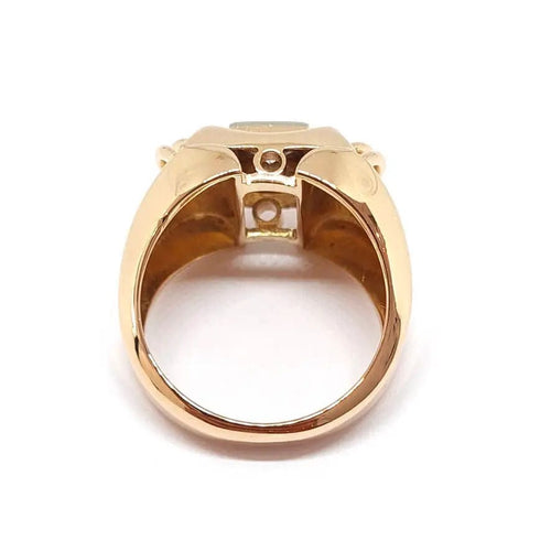 Bague Bague Tank diamant or jaune 58 Facettes