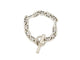 Bracelet vintage bracelet HERMES chaine ancre t19 13 maillons argent massif 58 Facettes 254651