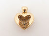 Pendentif pendentif coeur en or jaune 18k & diamants 4 ct 15.2 grammes 58 Facettes 253445