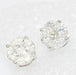 Boucles d'oreilles Boucles d'oreilles puces diamants or blanc 58 Facettes 21-517