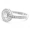 Bague 55 Bague Boucheron Ava or gris diamants 58 Facettes 61E00419