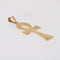Pendentif Pendentif croix égyptienne en or jaune 58 Facettes CVP91