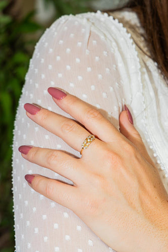 Bague 52.5 Bague Or jaune Diamant 58 Facettes 2642749CN