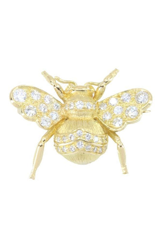 Broche BROCHE INSECTE DIAMANTS 58 Facettes 050431