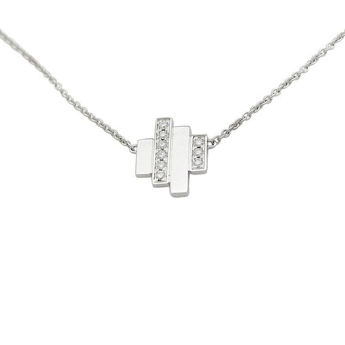 Collier Collier Dinh Van "Cadence" en or blanc, diamants. 58 Facettes 31616