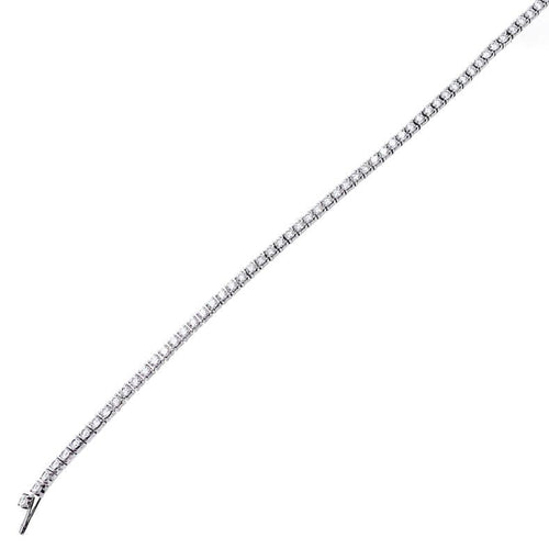 Bracelet Bracelet Cartier, Lignes Essentielles, or blanc, diamants. 58 Facettes 32426