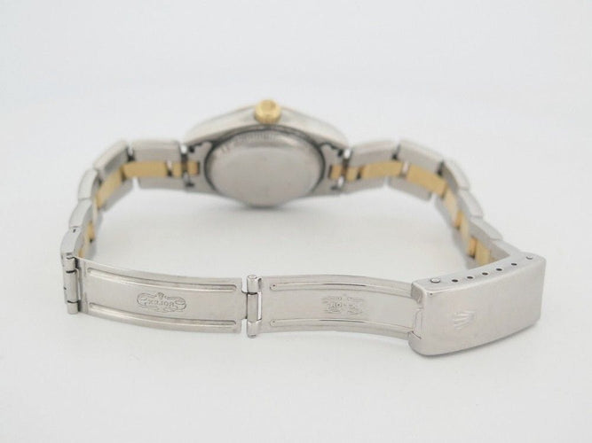 Montre montre ROLEX lady datejust automatique 26 mm or & acier +boite 58 Facettes 253988