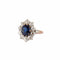 Bague BAGUE POMPADOUR SAPHIR & DIAMANTS 58 Facettes BO/230008 STA