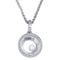 Pendentif Pendentif Chopard Happy Diamonds or gris diamants 58 Facettes 33A00117