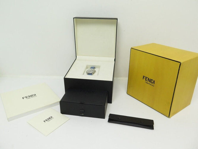 Montre montre FENDI selleria 80200m 35 mm quartz classique 58 Facettes 253053