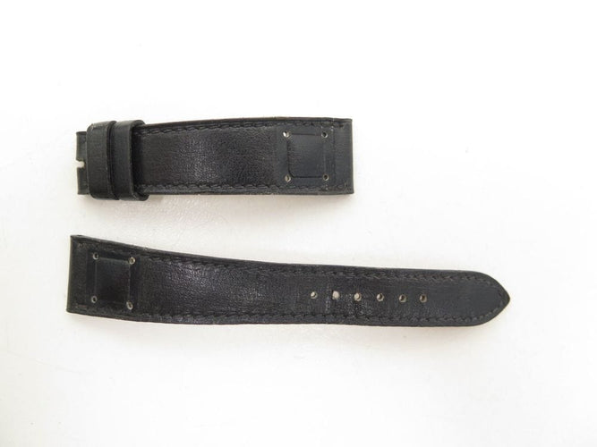 Montre vintage montre HERMES medor 23 mm plaque or et cuir croco quartz 58 Facettes 254544