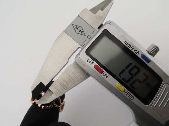 Bague 54 bague CHRISTIAN DIOR archi or 18k diamants 0.23ct 58 Facettes 256269