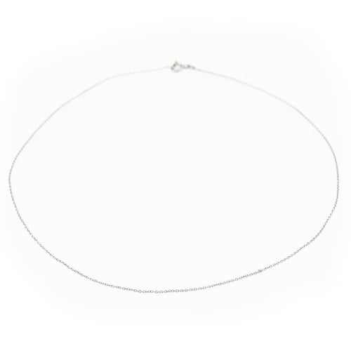 Collier Collier Or blanc 58 Facettes 2360824CN
