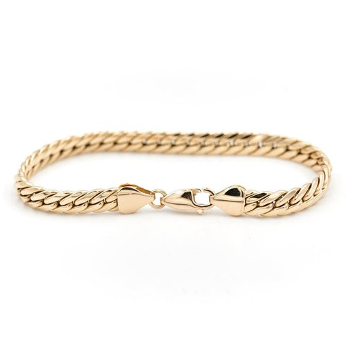 Bracelet Bracelet Maille anglaise Or jaune 58 Facettes 1880726CN