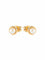 Boucles d'oreilles Or Jaune / Perles CLOUS D'OREILLES OR & PERLES 58 Facettes BO/220024