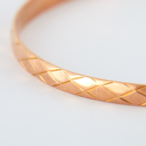 Bracelet Bracelet Jonc Or Rose 58 Facettes