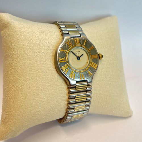 Montre Cartier - montre Must 21 quartz 58 Facettes 20400000497