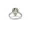 Bague 53 Bague Or blanc Emeraude Diamants 58 Facettes 240083R-220535R