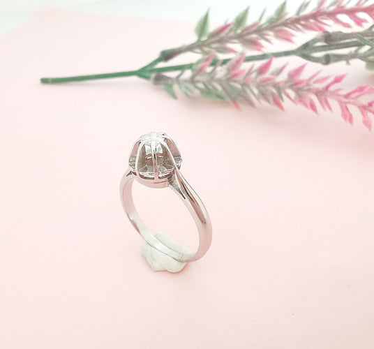 Bague Bague Ancienne solitaire Diamant 0,20ct 58 Facettes AA 1611