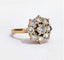 Bague 51.5 Bague marguerite diamants or jaune 58 Facettes 1-893/1