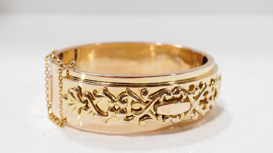 Bracelet Bracelet esclave en or jaune 58 Facettes 31815