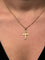 Pendentif Croix Copte Or jaune 58 Facettes
